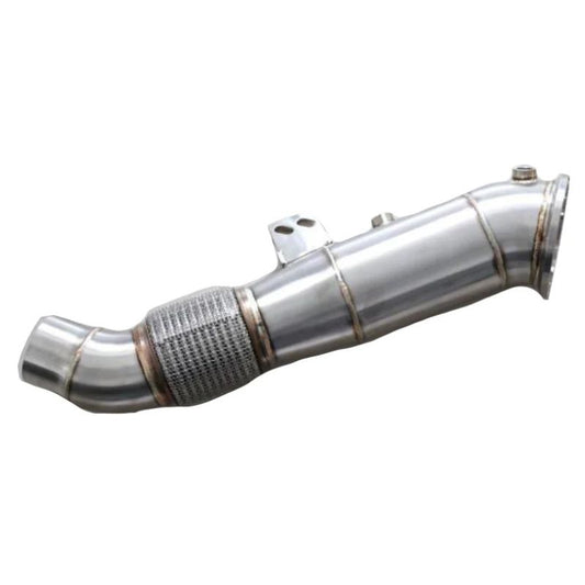 BMW Toyota Supra B58 Catless Downpipe Non-OPF T304 Stainless Steel