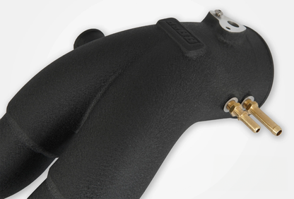 Porsche 911 Turbo (991.2) Y-Pipe – Black (OEM Intercoolers)